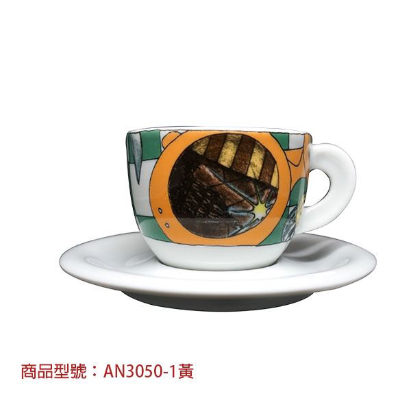【d'ANCAP】假期卡布杯組(2杯2盤) d’ANCAP,ANCAP,咖啡杯,瓷杯,義大利咖啡杯,濃縮杯,卡布杯,拿鐵杯,咖啡器具,義大利製造,老爸咖啡,咖啡,lebarcoffee,coffee