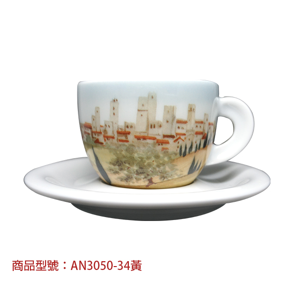 【d'ANCAP】義大利鄉村卡布杯組(2杯2盤) d’ANCAP,ANCAP,咖啡杯,瓷杯,義大利咖啡杯,濃縮杯,卡布杯,拿鐵杯,咖啡器具,義大利製造,老爸咖啡,咖啡,lebarcoffee,coffee