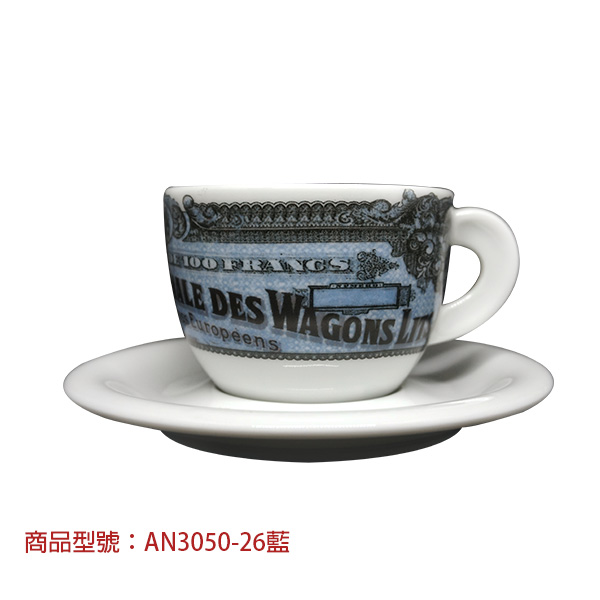 【d'ANCAP】東方快車卡布杯組(2杯2盤) d’ANCAP,ANCAP,咖啡杯,瓷杯,義大利咖啡杯,濃縮杯,卡布杯,拿鐵杯,咖啡器具,義大利製造,老爸咖啡,咖啡,lebarcoffee,coffee