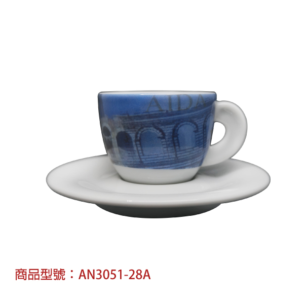 【d'ANCAP】歌劇家鄉濃縮杯組(2杯2盤) d’ANCAP,ANCAP,咖啡杯,瓷杯,義大利咖啡杯,濃縮杯,卡布杯,拿鐵杯,咖啡器具,義大利製造,老爸咖啡,咖啡,lebarcoffee,coffee
