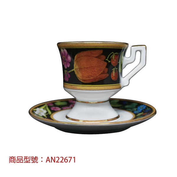 【d'ANCAP】Notte Venezia(1杯1盤) d’ANCAP,ANCAP,咖啡杯,瓷杯,義大利咖啡杯,濃縮杯,卡布杯,拿鐵杯,咖啡器具,義大利製造,老爸咖啡,咖啡,lebarcoffee,coffee