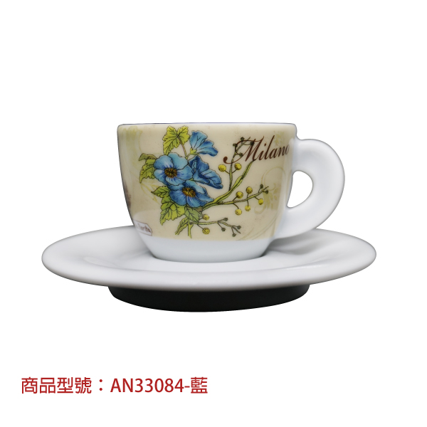 【d'ANCAP】義大利之花濃縮杯組(2杯2盤) d’ANCAP,ANCAP,咖啡杯,瓷杯,義大利咖啡杯,濃縮杯,卡布杯,拿鐵杯,咖啡器具,義大利製造,老爸咖啡,咖啡,lebarcoffee,coffee