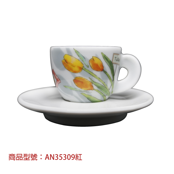 【d'ANCAP】花漾濃縮杯組(2杯2盤) d’ANCAP,ANCAP,咖啡杯,瓷杯,義大利咖啡杯,濃縮杯,卡布杯,拿鐵杯,咖啡器具,義大利製造,老爸咖啡,咖啡,lebarcoffee,coffee