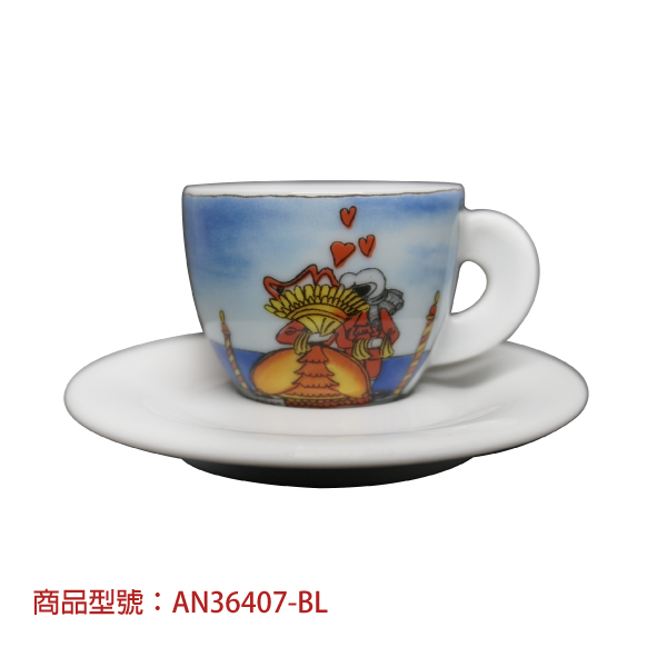 【d'ANCAP】威尼斯風情濃縮杯組(2杯2盤) d’ANCAP,ANCAP,咖啡杯,瓷杯,義大利咖啡杯,濃縮杯,卡布杯,拿鐵杯,咖啡器具,義大利製造,老爸咖啡,咖啡,lebarcoffee,coffee