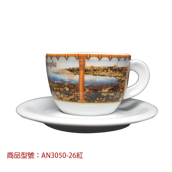 【d'ANCAP】東方快車卡布杯組(2杯2盤) d’ANCAP,ANCAP,咖啡杯,瓷杯,義大利咖啡杯,濃縮杯,卡布杯,拿鐵杯,咖啡器具,義大利製造,老爸咖啡,咖啡,lebarcoffee,coffee