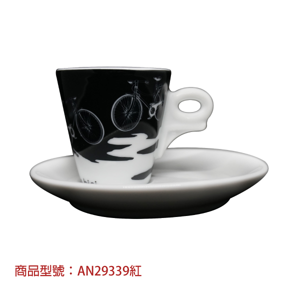 【d'ANCAP】義大利自行車濃縮杯組(2杯2盤) d’ANCAP,ANCAP,咖啡杯,瓷杯,義大利咖啡杯,濃縮杯,卡布杯,拿鐵杯,咖啡器具,義大利製造,老爸咖啡,咖啡,lebarcoffee,coffee