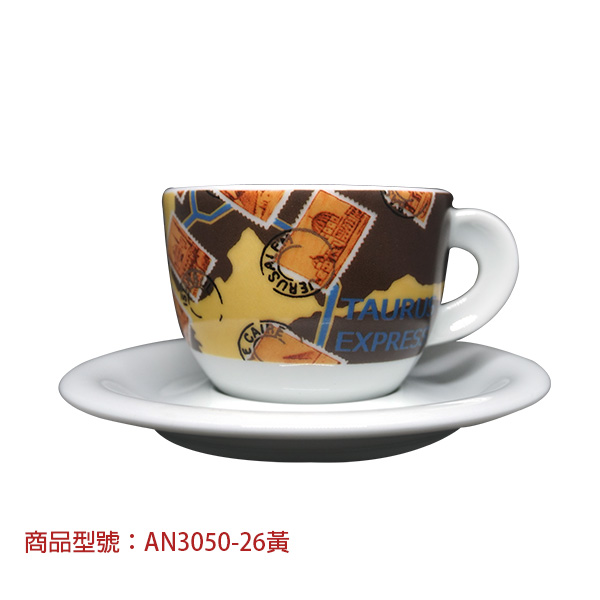 【d'ANCAP】東方快車卡布杯組(2杯2盤) d’ANCAP,ANCAP,咖啡杯,瓷杯,義大利咖啡杯,濃縮杯,卡布杯,拿鐵杯,咖啡器具,義大利製造,老爸咖啡,咖啡,lebarcoffee,coffee