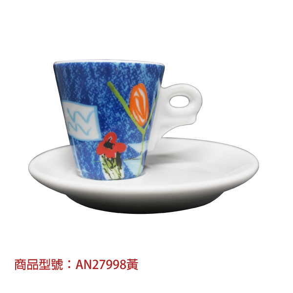 【d'ANCAP】稚趣濃縮杯組(2杯2盤) d’ANCAP,ANCAP,咖啡杯,瓷杯,義大利咖啡杯,濃縮杯,卡布杯,拿鐵杯,咖啡器具,義大利製造,老爸咖啡,咖啡,lebarcoffee,coffee