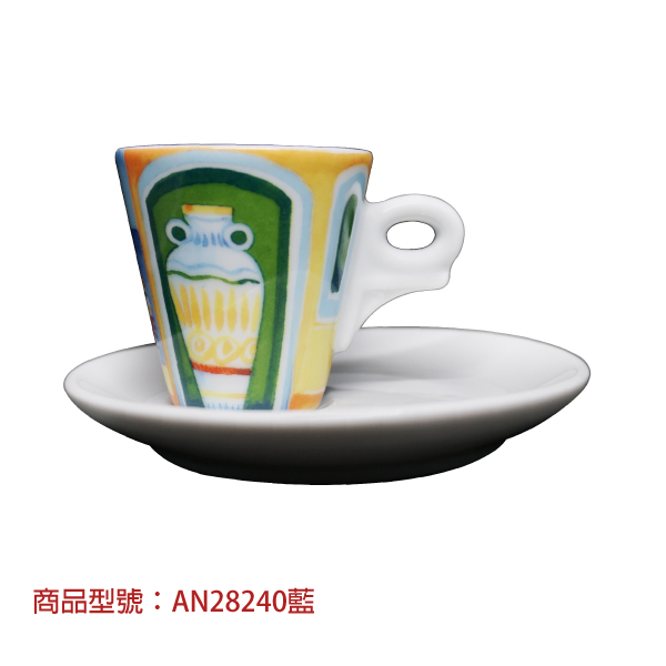 【d'ANCAP】愛琴海濃縮杯組(2杯2盤) d’ANCAP,ANCAP,咖啡杯,瓷杯,義大利咖啡杯,濃縮杯,卡布杯,拿鐵杯,咖啡器具,義大利製造,老爸咖啡,咖啡,lebarcoffee,coffee