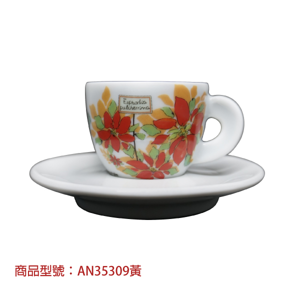 【d'ANCAP】花漾濃縮杯組(2杯2盤) d’ANCAP,ANCAP,咖啡杯,瓷杯,義大利咖啡杯,濃縮杯,卡布杯,拿鐵杯,咖啡器具,義大利製造,老爸咖啡,咖啡,lebarcoffee,coffee