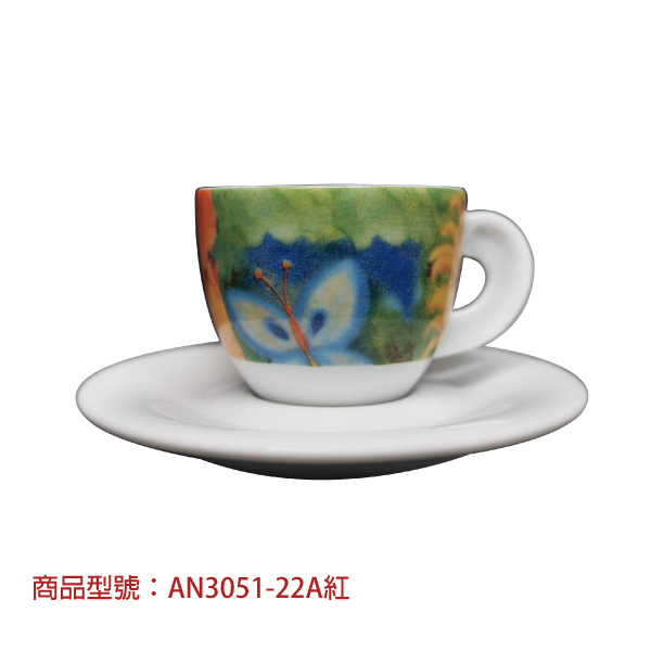 【d'ANCAP】向日葵濃縮杯組(2杯2盤) d’ANCAP,ANCAP,咖啡杯,瓷杯,義大利咖啡杯,濃縮杯,卡布杯,拿鐵杯,咖啡器具,義大利製造,老爸咖啡,咖啡,lebarcoffee,coffee