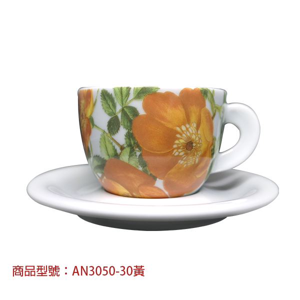 【d'ANCAP】玫瑰卡布杯組(2杯2盤) d’ANCAP,ANCAP,咖啡杯,瓷杯,義大利咖啡杯,濃縮杯,卡布杯,拿鐵杯,咖啡器具,義大利製造,老爸咖啡,咖啡,lebarcoffee,coffee