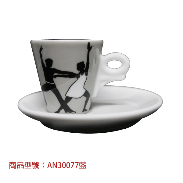 【d'ANCAP】咖啡律動濃縮杯組(2杯2盤) d’ANCAP,ANCAP,咖啡杯,瓷杯,義大利咖啡杯,濃縮杯,卡布杯,拿鐵杯,咖啡器具,義大利製造,老爸咖啡,咖啡,lebarcoffee,coffee