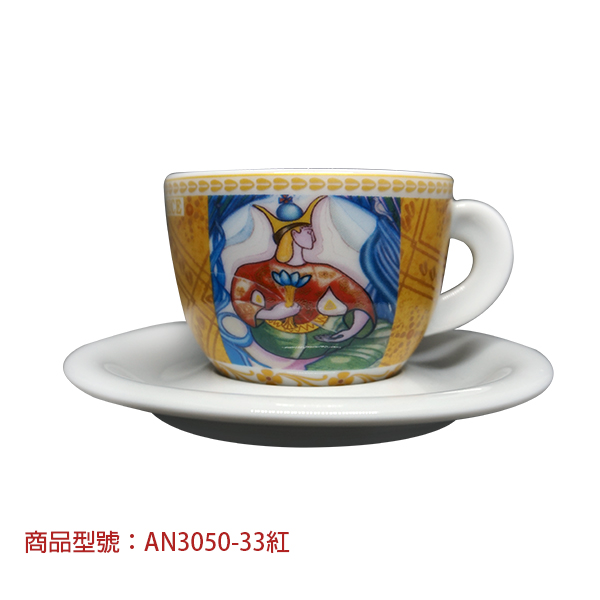 【d'ANCAP】塔羅牌卡布杯組(2杯2盤) d’ANCAP,ANCAP,咖啡杯,瓷杯,義大利咖啡杯,濃縮杯,卡布杯,拿鐵杯,咖啡器具,義大利製造,老爸咖啡,咖啡,lebarcoffee,coffee
