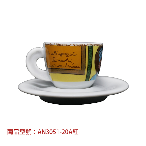 【d'ANCAP】咖啡故事濃縮杯組(2杯2盤) d’ANCAP,ANCAP,咖啡杯,瓷杯,義大利咖啡杯,濃縮杯,卡布杯,拿鐵杯,咖啡器具,義大利製造,老爸咖啡,咖啡,lebarcoffee,coffee