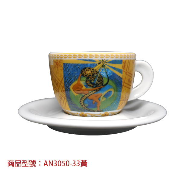 【d'ANCAP】塔羅牌卡布杯組(2杯2盤) d’ANCAP,ANCAP,咖啡杯,瓷杯,義大利咖啡杯,濃縮杯,卡布杯,拿鐵杯,咖啡器具,義大利製造,老爸咖啡,咖啡,lebarcoffee,coffee