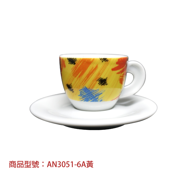 【d'ANCAP】巴西濃縮杯組(2杯2盤) d’ANCAP,ANCAP,咖啡杯,瓷杯,義大利咖啡杯,濃縮杯,卡布杯,拿鐵杯,咖啡器具,義大利製造,老爸咖啡,咖啡,lebarcoffee,coffee