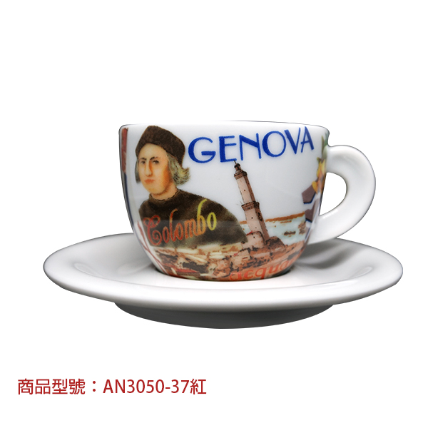 【d'ANCAP】美麗的義大利(2)卡布杯組(2杯2盤) d’ANCAP,ANCAP,咖啡杯,瓷杯,義大利咖啡杯,濃縮杯,卡布杯,拿鐵杯,咖啡器具,義大利製造,老爸咖啡,咖啡,lebarcoffee,coffee