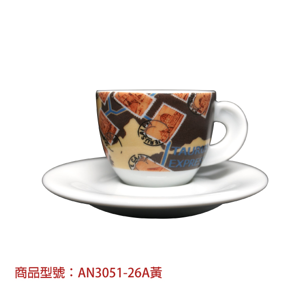 【d'ANCAP】東方快車濃縮杯組(2杯2盤) d’ANCAP,ANCAP,咖啡杯,瓷杯,義大利咖啡杯,濃縮杯,卡布杯,拿鐵杯,咖啡器具,義大利製造,老爸咖啡,咖啡,lebarcoffee,coffee