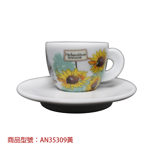 【d'ANCAP】花漾濃縮杯組(2杯2盤) d’ANCAP,ANCAP,咖啡杯,瓷杯,義大利咖啡杯,濃縮杯,卡布杯,拿鐵杯,咖啡器具,義大利製造,老爸咖啡,咖啡,lebarcoffee,coffee