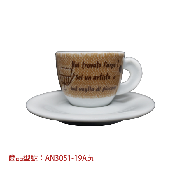 【d'ANCAP】咖啡預言濃縮杯組(2杯2盤) d’ANCAP,ANCAP,咖啡杯,瓷杯,義大利咖啡杯,濃縮杯,卡布杯,拿鐵杯,咖啡器具,義大利製造,老爸咖啡,咖啡,lebarcoffee,coffee