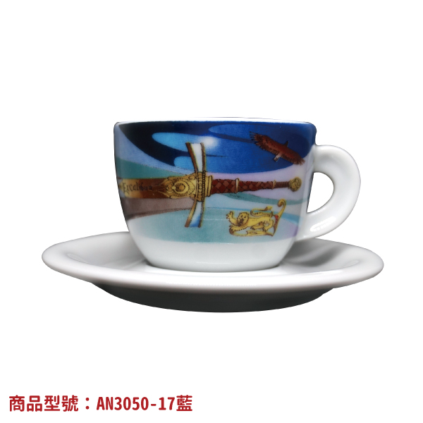 【d'ANCAP】亞瑟王卡布杯組(2杯2盤) d’ANCAP,ANCAP,咖啡杯,瓷杯,義大利咖啡杯,濃縮杯,卡布杯,拿鐵杯,咖啡器具,義大利製造,老爸咖啡,咖啡,lebarcoffee,coffee