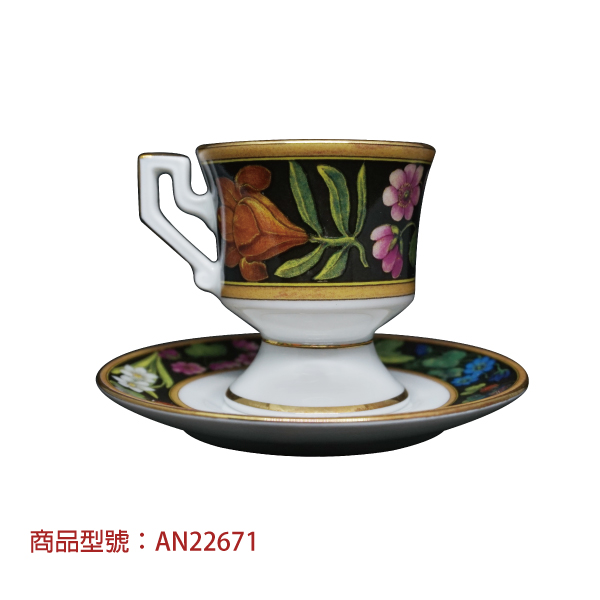 【d'ANCAP】Notte Venezia(1杯1盤) d’ANCAP,ANCAP,咖啡杯,瓷杯,義大利咖啡杯,濃縮杯,卡布杯,拿鐵杯,咖啡器具,義大利製造,老爸咖啡,咖啡,lebarcoffee,coffee