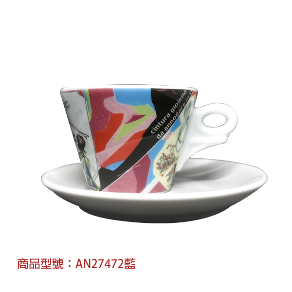 【d'ANCAP】義大利伸展台卡布杯組(2杯2盤) d’ANCAP,ANCAP,咖啡杯,瓷杯,義大利咖啡杯,濃縮杯,卡布杯,拿鐵杯,咖啡器具,義大利製造,老爸咖啡,咖啡,lebarcoffee,coffee