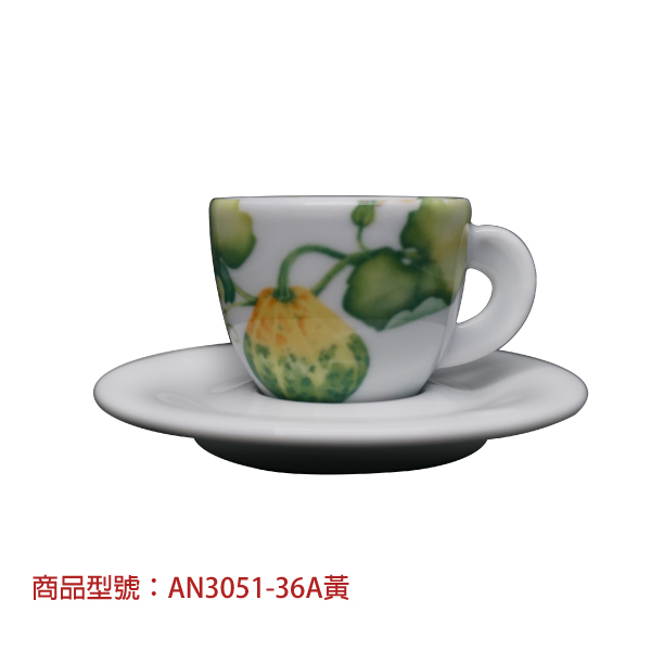 【d'ANCAP】義大利蔬菜濃縮杯組(2杯2盤) d’ANCAP,ANCAP,咖啡杯,瓷杯,義大利咖啡杯,濃縮杯,卡布杯,拿鐵杯,咖啡器具,義大利製造,老爸咖啡,咖啡,lebarcoffee,coffee