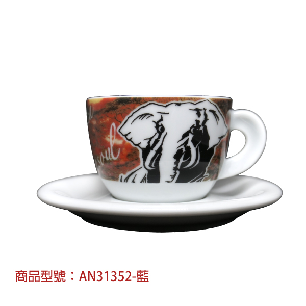 【d'ANCAP】旅遊手記卡布杯組(2杯2盤) d’ANCAP,ANCAP,咖啡杯,瓷杯,義大利咖啡杯,濃縮杯,卡布杯,拿鐵杯,咖啡器具,義大利製造,老爸咖啡,咖啡,lebarcoffee,coffee