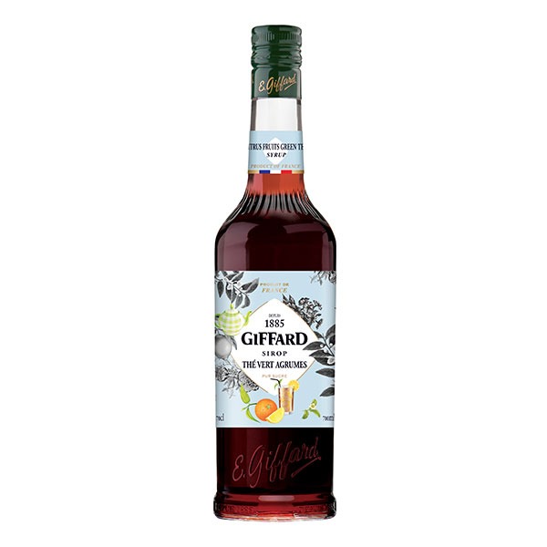 【Giffard】柑橘綠茶糖漿(700ml) giffard,Giffard,糖漿,法國糖漿,吉法,果露,吉法果露