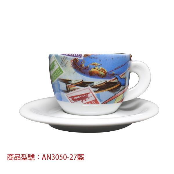 【d'ANCAP】傳郵卡布杯組(2杯2盤) d’ANCAP,ANCAP,咖啡杯,瓷杯,義大利咖啡杯,濃縮杯,卡布杯,拿鐵杯,咖啡器具,義大利製造,老爸咖啡,咖啡,lebarcoffee,coffee