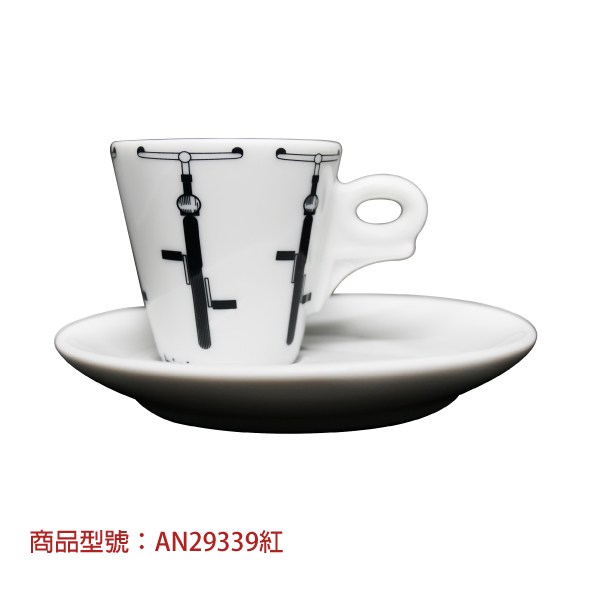 【d'ANCAP】義大利自行車濃縮杯組(2杯2盤) d’ANCAP,ANCAP,咖啡杯,瓷杯,義大利咖啡杯,濃縮杯,卡布杯,拿鐵杯,咖啡器具,義大利製造,老爸咖啡,咖啡,lebarcoffee,coffee
