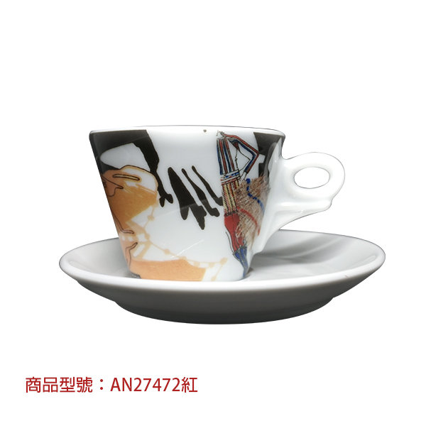【d'ANCAP】義大利伸展台卡布杯組(2杯2盤) d’ANCAP,ANCAP,咖啡杯,瓷杯,義大利咖啡杯,濃縮杯,卡布杯,拿鐵杯,咖啡器具,義大利製造,老爸咖啡,咖啡,lebarcoffee,coffee