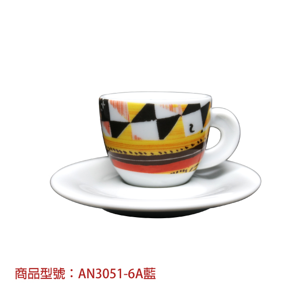 【d'ANCAP】巴西濃縮杯組(2杯2盤) d’ANCAP,ANCAP,咖啡杯,瓷杯,義大利咖啡杯,濃縮杯,卡布杯,拿鐵杯,咖啡器具,義大利製造,老爸咖啡,咖啡,lebarcoffee,coffee
