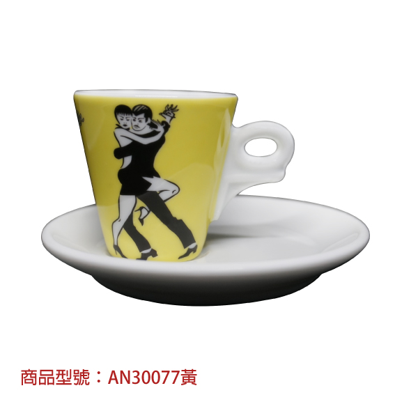 【d'ANCAP】咖啡律動濃縮杯組(2杯2盤) d’ANCAP,ANCAP,咖啡杯,瓷杯,義大利咖啡杯,濃縮杯,卡布杯,拿鐵杯,咖啡器具,義大利製造,老爸咖啡,咖啡,lebarcoffee,coffee