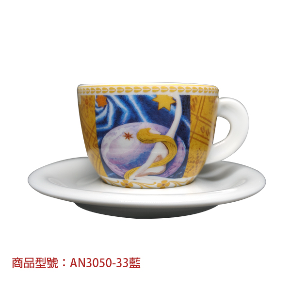 【d'ANCAP】塔羅牌卡布杯組(2杯2盤) d’ANCAP,ANCAP,咖啡杯,瓷杯,義大利咖啡杯,濃縮杯,卡布杯,拿鐵杯,咖啡器具,義大利製造,老爸咖啡,咖啡,lebarcoffee,coffee