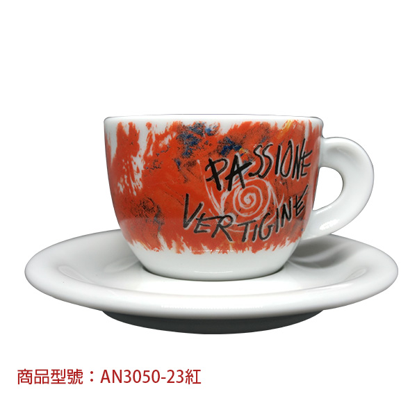 【d'ANCAP】訊息卡布杯組(2杯2盤) d’ANCAP,ANCAP,咖啡杯,瓷杯,義大利咖啡杯,濃縮杯,卡布杯,拿鐵杯,咖啡器具,義大利製造,老爸咖啡,咖啡,lebarcoffee,coffee