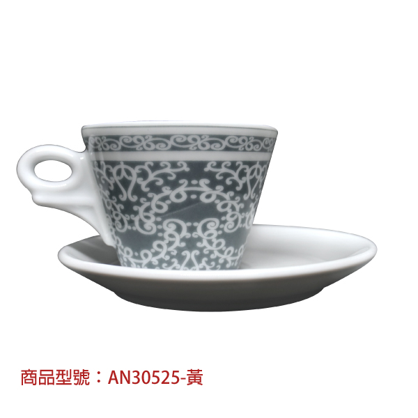 【d'ANCAP】東方意像卡布杯組(2杯2盤) d’ANCAP,ANCAP,咖啡杯,瓷杯,義大利咖啡杯,濃縮杯,卡布杯,拿鐵杯,咖啡器具,義大利製造,老爸咖啡,咖啡,lebarcoffee,coffee