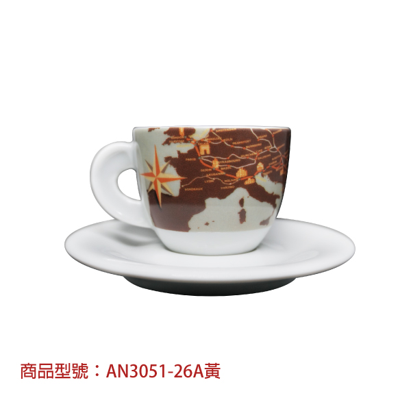 【d'ANCAP】東方快車濃縮杯組(2杯2盤) d’ANCAP,ANCAP,咖啡杯,瓷杯,義大利咖啡杯,濃縮杯,卡布杯,拿鐵杯,咖啡器具,義大利製造,老爸咖啡,咖啡,lebarcoffee,coffee