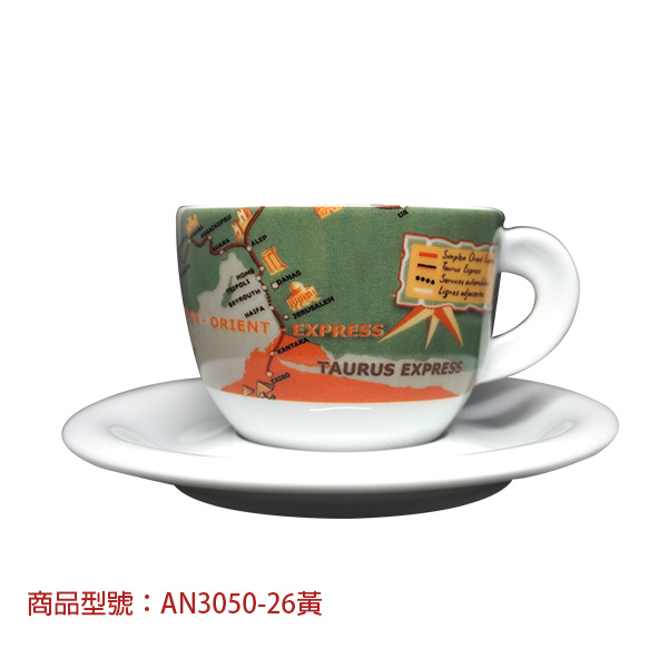 【d'ANCAP】東方快車卡布杯組(2杯2盤) d’ANCAP,ANCAP,咖啡杯,瓷杯,義大利咖啡杯,濃縮杯,卡布杯,拿鐵杯,咖啡器具,義大利製造,老爸咖啡,咖啡,lebarcoffee,coffee