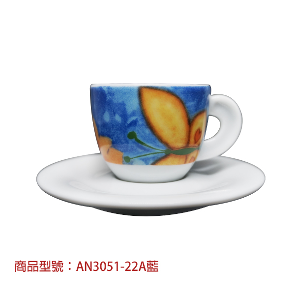 【d'ANCAP】向日葵濃縮杯組(2杯2盤) d’ANCAP,ANCAP,咖啡杯,瓷杯,義大利咖啡杯,濃縮杯,卡布杯,拿鐵杯,咖啡器具,義大利製造,老爸咖啡,咖啡,lebarcoffee,coffee