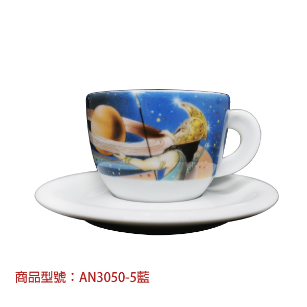 【d'ANCAP】行星卡布杯組(2杯2盤) d’ANCAP,ANCAP,咖啡杯,瓷杯,義大利咖啡杯,濃縮杯,卡布杯,拿鐵杯,咖啡器具,義大利製造,老爸咖啡,咖啡,lebarcoffee,coffee