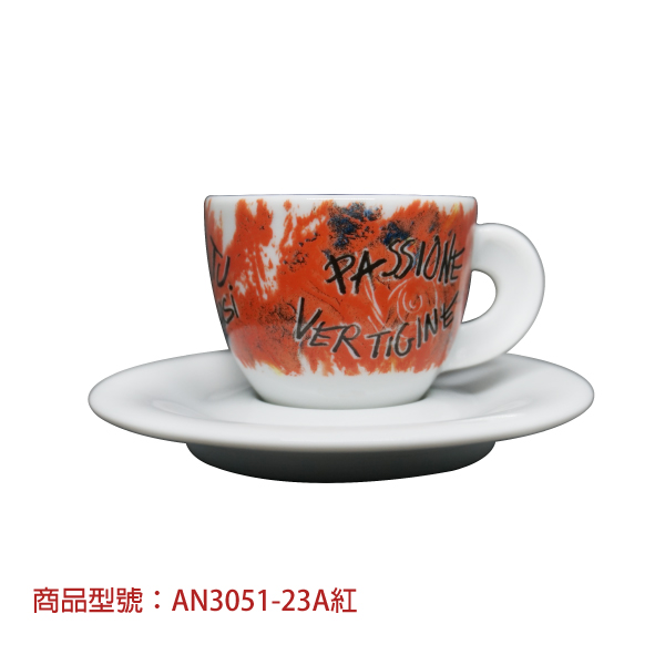 【d'ANCAP】訊息濃縮杯組(2杯2盤) d’ANCAP,ANCAP,咖啡杯,瓷杯,義大利咖啡杯,濃縮杯,卡布杯,拿鐵杯,咖啡器具,義大利製造,老爸咖啡,咖啡,lebarcoffee,coffee