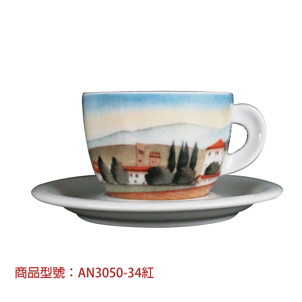【d'ANCAP】義大利鄉村卡布杯組(2杯2盤) d’ANCAP,ANCAP,咖啡杯,瓷杯,義大利咖啡杯,濃縮杯,卡布杯,拿鐵杯,咖啡器具,義大利製造,老爸咖啡,咖啡,lebarcoffee,coffee