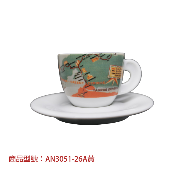 【d'ANCAP】東方快車濃縮杯組(2杯2盤) d’ANCAP,ANCAP,咖啡杯,瓷杯,義大利咖啡杯,濃縮杯,卡布杯,拿鐵杯,咖啡器具,義大利製造,老爸咖啡,咖啡,lebarcoffee,coffee