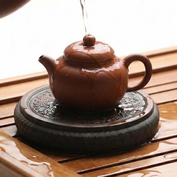 原木香 坭興陶 纏枝蓮 壺承 茶具 茶席配件 陶具 陶瓷 陶藝 陶器 手工製 養茶 紫泥 白泥  招財 開運 聚財 風水 財位 引財氣 纏枝蓮壺承,坭興陶壺承,純手工壺承,茶具配件,茶席擺件,茶玩擺飾,茶道配件,開運擺飾,手工陶藝茶桌擺設,茶具擺件,泡茶工具,茶席用品,茶道配件,坭興陶,陶具,陶瓷,茶具,陶藝,藝品