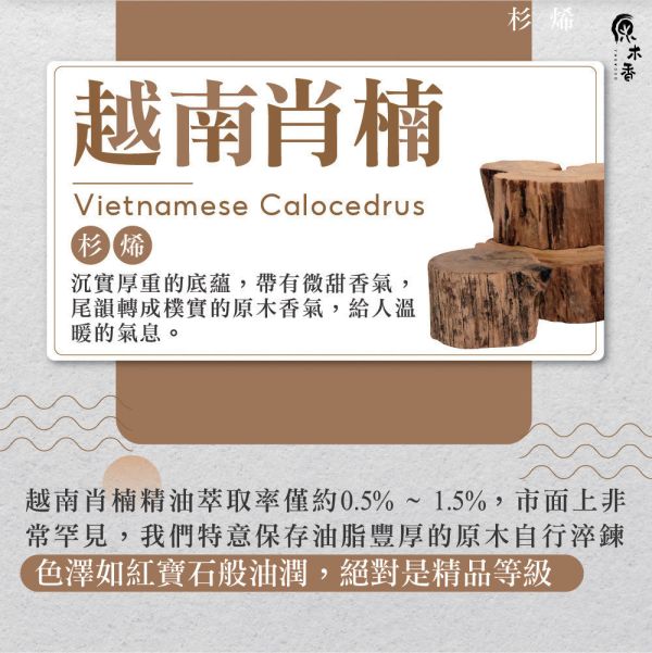 原木香 越南肖楠精油 梢楠  (10ml/瓶)香氣濃郁渾然天成 獨特甜味在中尾韻絢麗登場 稀有度堪稱一絕 木質調 COA認證 單方精油 純精油 純天然 薰香 擴香 泡澡 調和 調香 居家芳香 除臭 除異味 淨化空氣 安定情緒 舒緩身心 排解焦慮 消除疲勞 解壓 舒壓 放鬆 療癒 心靈平和 寧靜 瑜珈 靜坐 冥想 淨化磁場 提升正能量 