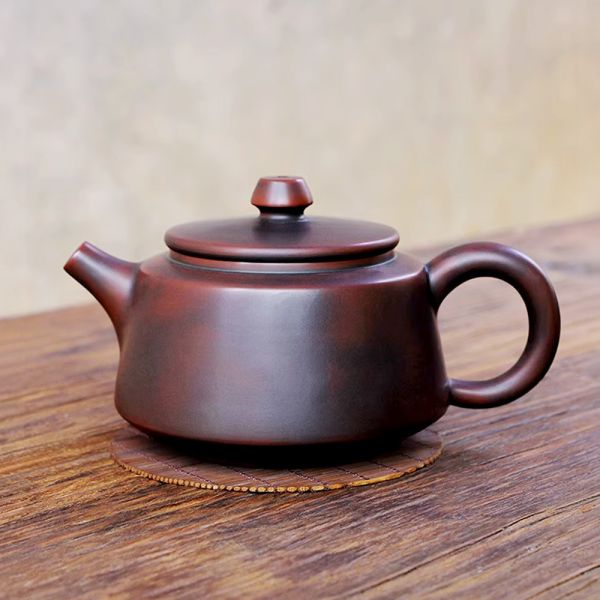 原木香 坭興陶 霸王壺 約250ml 茶具 茶杯 茶壺 陶具 陶瓷 陶藝 陶器 手工製 養茶 紫泥 白泥  招財 開運 聚財 風水 財位 引財氣 坭興陶,霸王壺,陶具,陶瓷,茶具,茶杯,茶壺,陶藝,藝品,手工茶壺