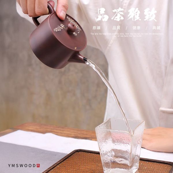 原木香 坭興陶 梅雪金湯壺 約200ml 陶具 陶瓷 茶具 茶壺 陶藝 藝品 手工茶壺  招財 開運 聚財 聚財  風水 財位 引財氣 坭興陶,梅雪金湯壺,陶具,陶瓷,茶具,茶壺,陶藝,藝品,手工茶壺